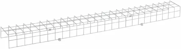 Решетка защитная Эра SPP-BAR-1310-150 Б0064985 Решетка защитная Эра SPP-BAR-1310-150 Б0064985
