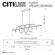 Подвесная светодиодная люстра Citilux Джемини CL229066