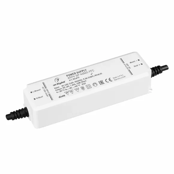 Блок питания Arlight ARPV-SP-48060-PFC (48V, 1.25A, 60W) 046610 Блок питания Arlight ARPV-SP-48060-PFC (48V, 1.25A, 60W) 046610