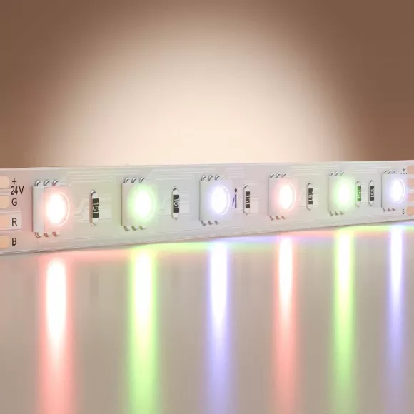 Светодиодная лента Maytoni 24В 5050 14,4Вт/м RGB 5м IP 20 201197 Светодиодная лента Maytoni 24В 5050 14,4Вт/м RGB 5м IP 20 201197