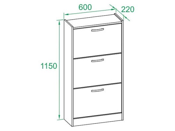Тумба для обуви ТО-23 SK_SHOTO23V5b