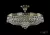 Люстра на штанге Bohemia Ivele Crystal 19271/45IV GB