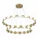 Подвесная люстра ST Luce Monro SL6610.203.36, 4000, Нейтральный белый