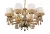Подвесная люстра Abrasax Sylvia L.8110-8BR CRISTAL-SHADE