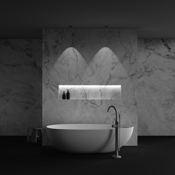 Встраиваемый светильник Maytoni Dip DL118-15W-4K-B