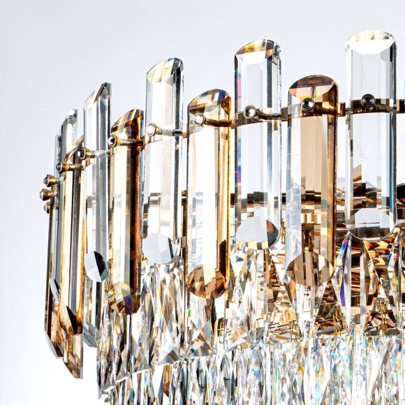 Подвесная люстра Modelux ML.9006.12 GD-BR