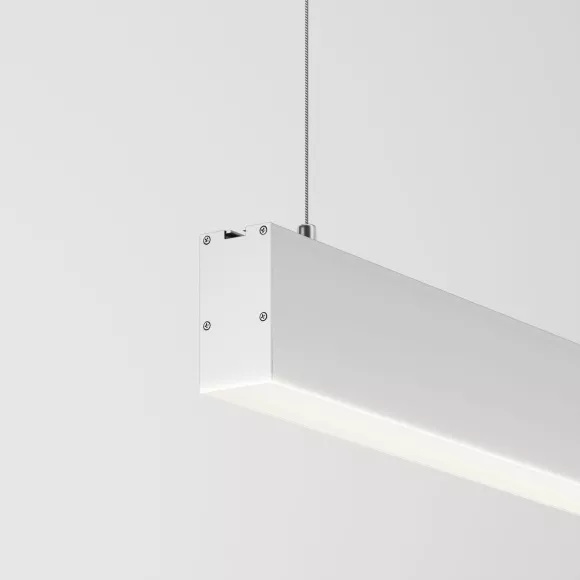 Линейный подвесной светильник Maytoni Technical LL312038, Серебро, Белый, Нейтральный белый Линейный подвесной светильник Maytoni Technical LL312038, Серебро, Белый, Нейтральный белый