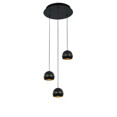 Подвесной светильник DeLight Collection MD21001034-3A black/gold