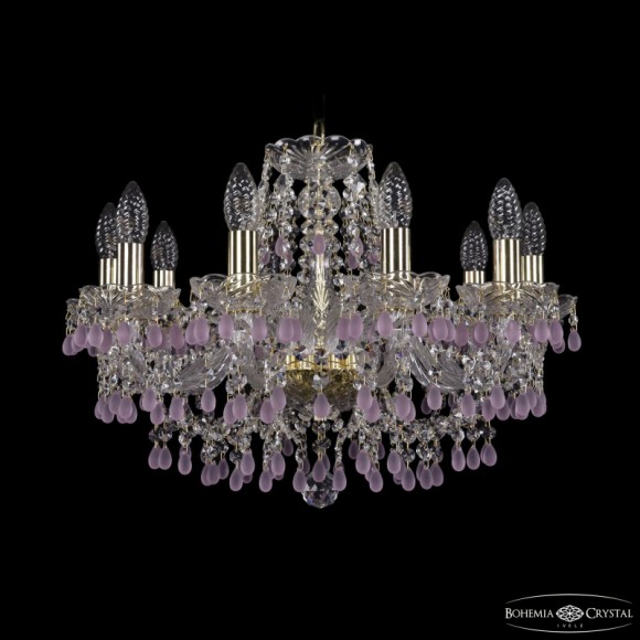 Подвесная люстра Bohemia Ivele Crystal 1410/10/195 G V7010