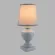 Настольная лампа Lumion Classi Bianka 8164/1T, Классика, Серый, Керамика