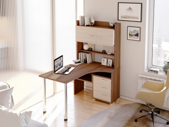 Стол компьютерный Домино СР-133-130 MER_SR-133-SHK-PRAV