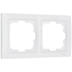 Рамка на 2 поста Werkel Snabb basic белый W0022001 4690389161346