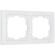 Рамка на 2 поста Werkel Snabb basic белый W0022001 4690389161346