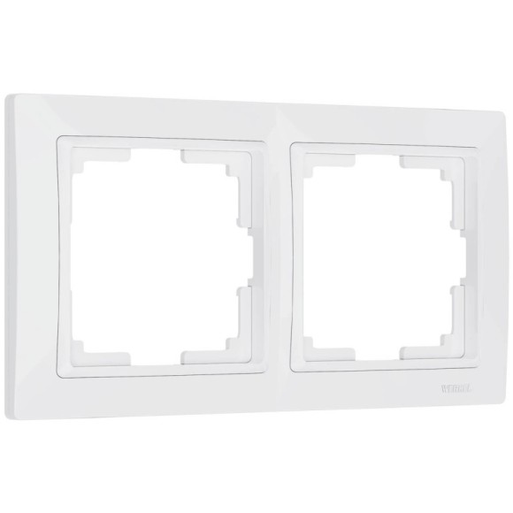 Рамка на 2 поста Werkel Snabb basic белый W0022001 4690389161346