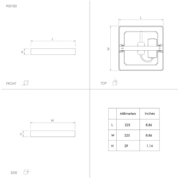 Настенно-потолочный светильник Eglo Fueva 5 900183