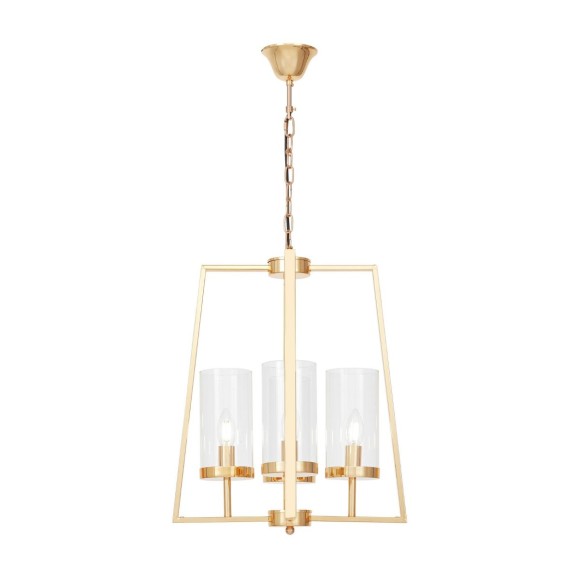 Подвесная люстра Lumina Deco LDP 1247-4 F.GD