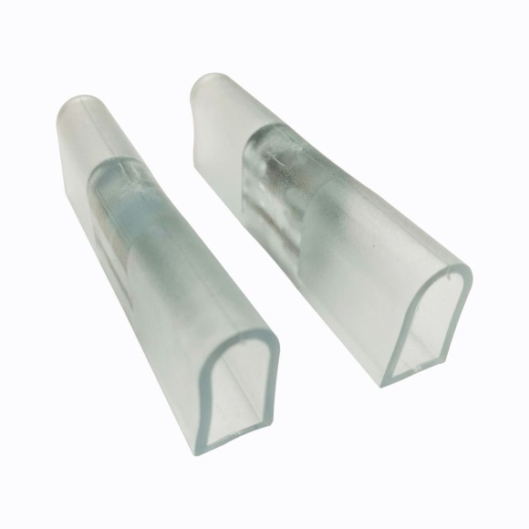 Комплект коннекторов для прямого соединения одностороннего светодиодного неона мини 2шт Apeyron 09-130-2