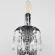 Бра Bohemia Ivele Crystal AL7901B10/1/175 B NB, Никель, Металл, Классика стиль, декоративные элементы крупным планом