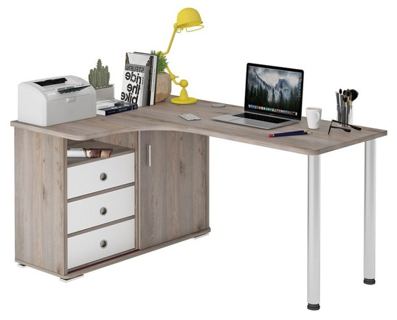 Стол письменный Домино нельсон СР-165СМ MER_SR-165SM_NBEN-LEV