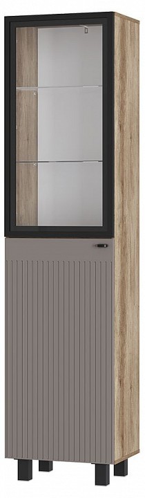 Шкаф-витрина Олива BTS_00-00160976
