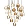 Каскадная люстра Mantra Andromeda 8937+24PL