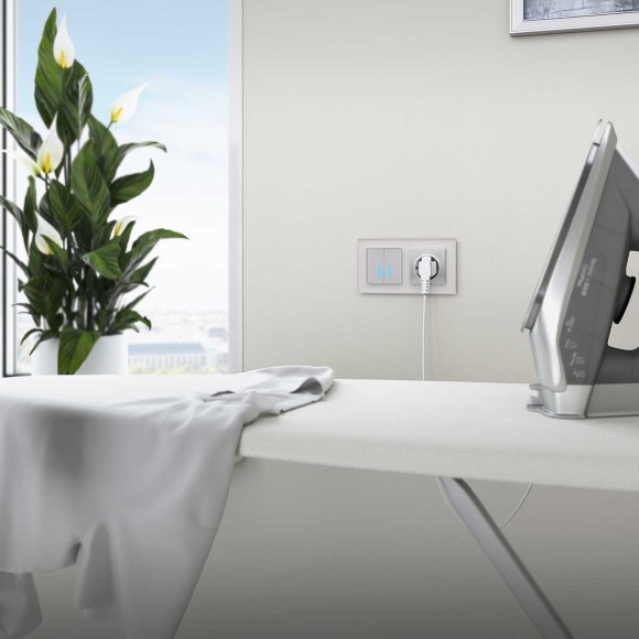 Розетка Wi-Fi Werkel серебряный W1171606 4690389176074