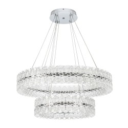 Подвесная люстра с пультом управления Modelux ML.8185.800.500 CR