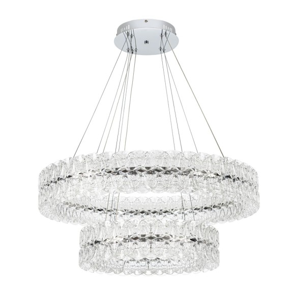 Подвесная люстра с пультом управления Modelux ML.8185.800.500 CR