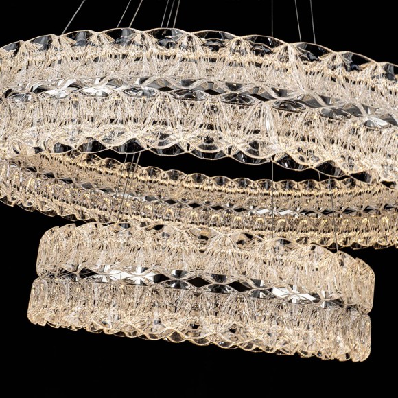 Подвесная люстра с пультом управления Modelux ML.8185.800.500 CR