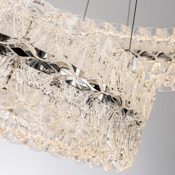 Подвесная люстра с пультом управления Modelux ML.8185.800.500 CR