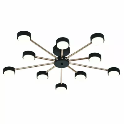 Потолочная люстра Escada Luminix 120008/10R Black/Gold ES0000096