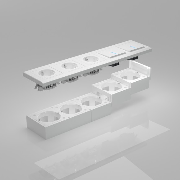 Коробка для накладного монтажа Werkel 4690389170829 W8000001