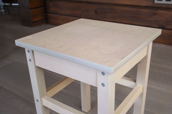 Табурет прямая нога массив BRH_02774_2-0