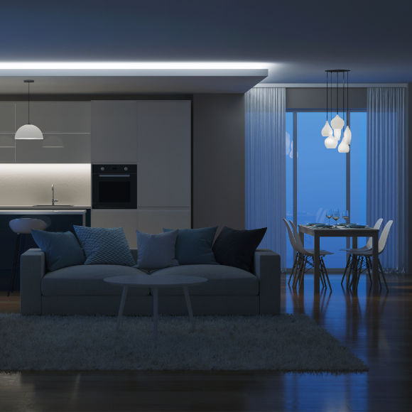 Светодиодная лента Apeyron 24В 16Вт/м smd2835 120д/м IP20 1500Лм/м 5м 6500К 00-343