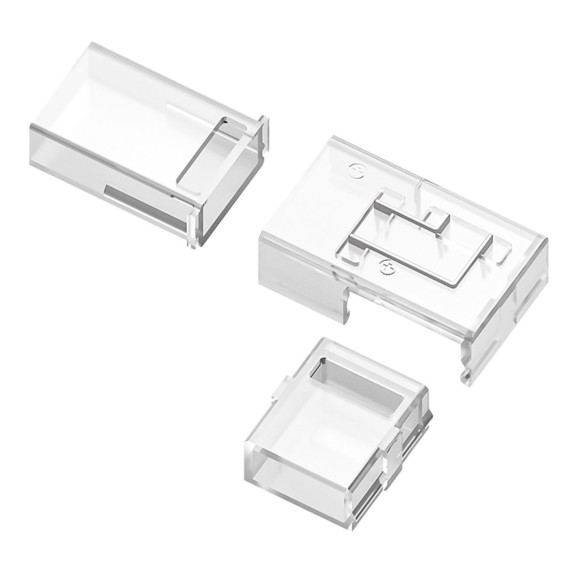 Коннектор прокалывающий тип L, 2 pin, для одноцветной LED ленты 8-10 мм, тип SMD, COB Apeyron 09-176