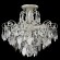 Потолочный светильник Crystal Lux ESMIRALDA PL4 SILVER