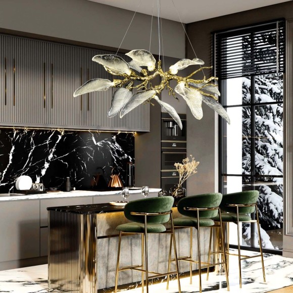 Подвесная светодиодная люстра Modelux ML.6800.12P