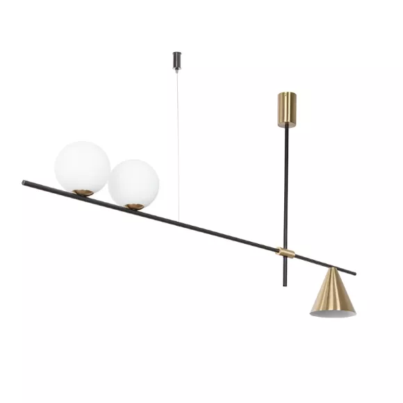Люстра на штанге Arte Lamp Jacob A7029PL-3BK