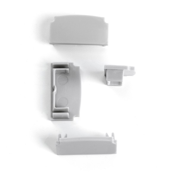 Заглушка без отверстия для профиля CAB254 (комплект 4шт) Feron LD358 48233