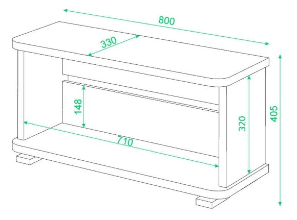 Стеллаж Домино СБ-25/1 MER_SB-25_1_KV