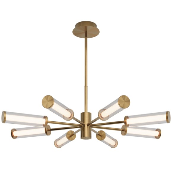 Люстра на штанге Eurosvet Stark 50386 LED латунь a067957