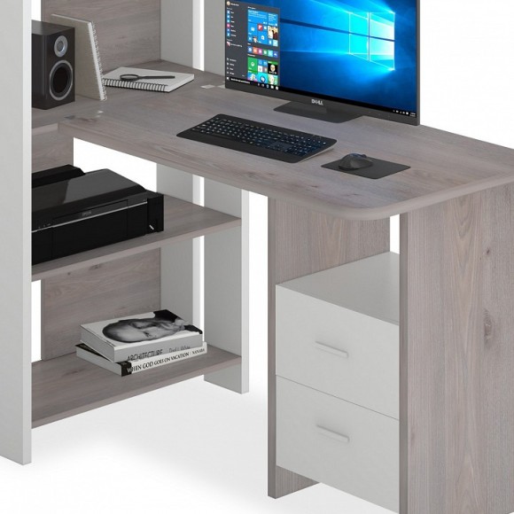 Стол компьютерный Домино Lite СТЛ-ОВ+С100Р MER_STL-OV-S100RPryam_BEN