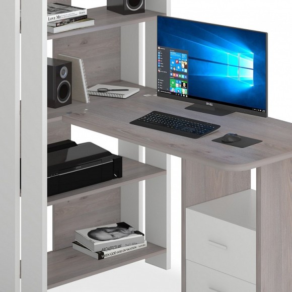 Стол компьютерный Домино Lite СТЛ-ОВ+С100Р MER_STL-OV-S100RPryam_BEN