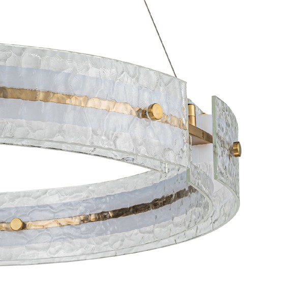 Подвесная светодиодная люстра с пультом управления Indigo Dualita V000089L