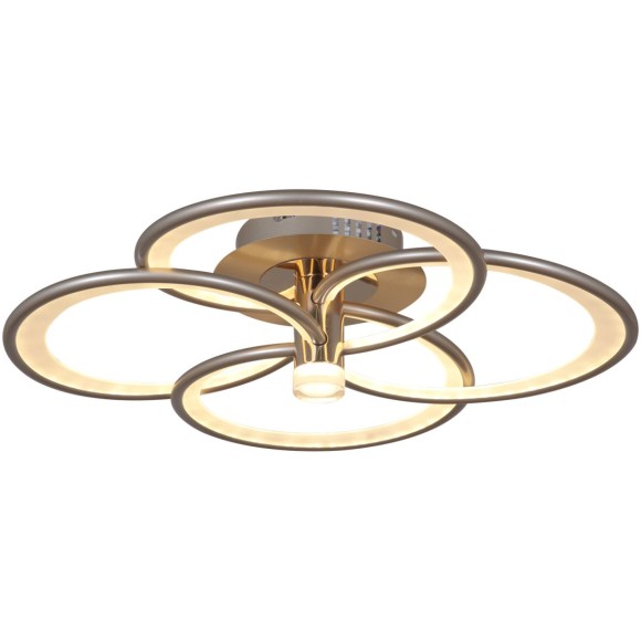 Потолочная светодиодная люстра Reluce 09246-0.3-4S Champaign silver