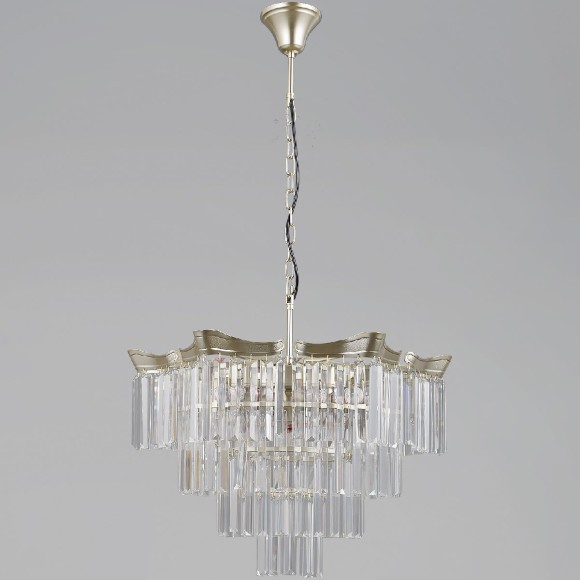 Подвесная люстра Illumico IL3575-6+3PSQ-24 GD LYRA