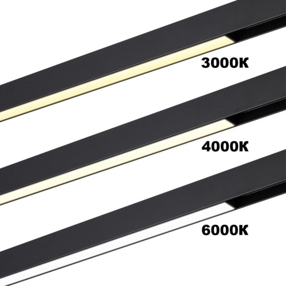 Трековый светильник с переключателем цветовой темперетуры Novotech Port Vector 359942