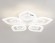Потолочная светодиодная люстра с пультом управления Ambrella Light Original FA4292
