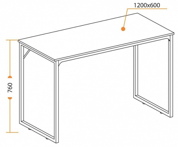 Стол письменный WD-08 TET_15244