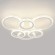 Потолочный светильник Эра Модерн Ring CLL-1-90W 3K-6,5K RC WH